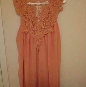 Cute Coral tank/dress